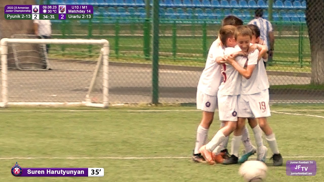 Pyunik 2-13 (2-5) Urartu 2-13 (09.06.23) 2022-23 AJC U10/M1, Matchday 14