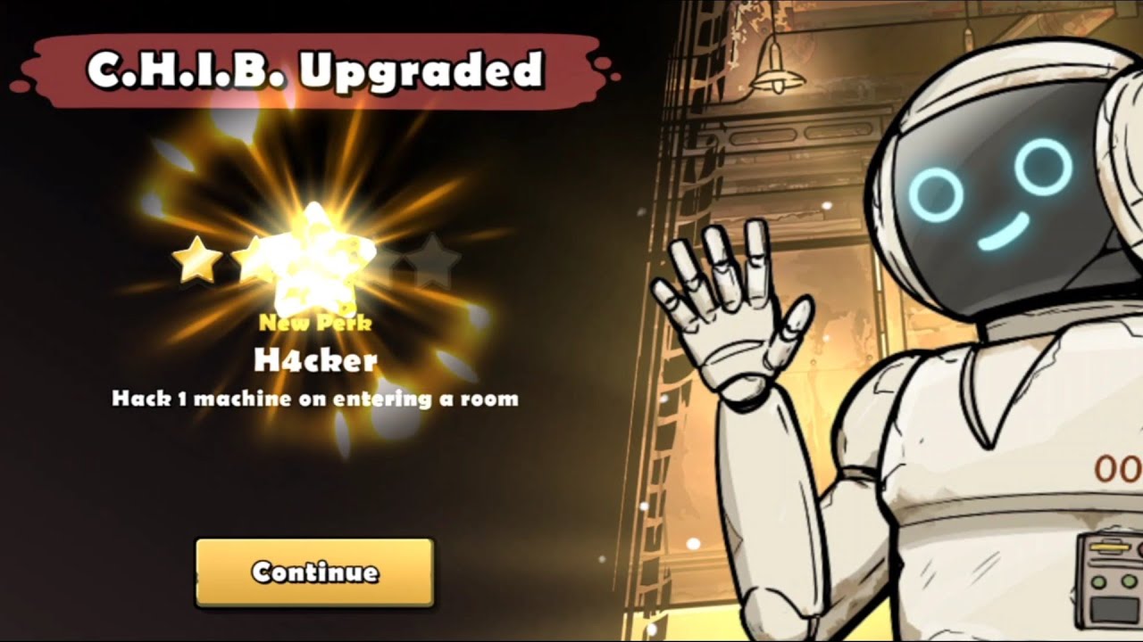 CHIB Upgraded To A Hacker And Now It Hacks One Machine On Entering A Room In Earn To Die Rogue