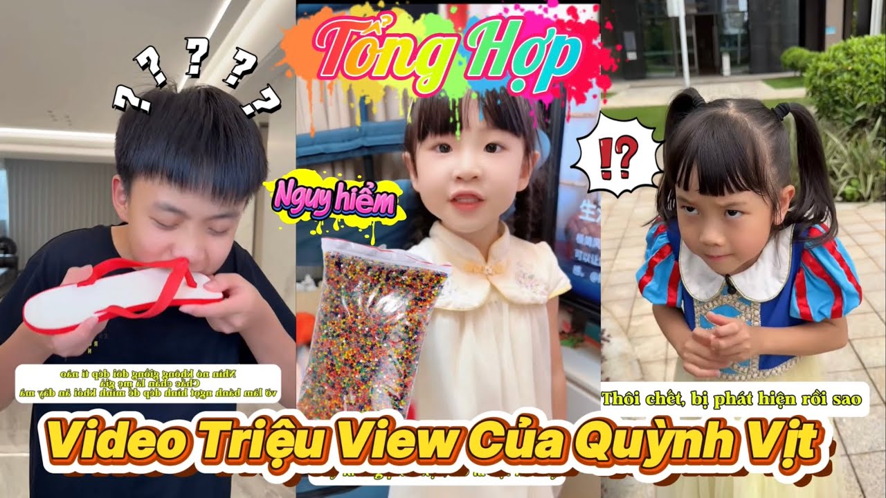 Những Video Hài Hước Triệu View Của Quỳnh Vịt | Siêu Giải Trí..