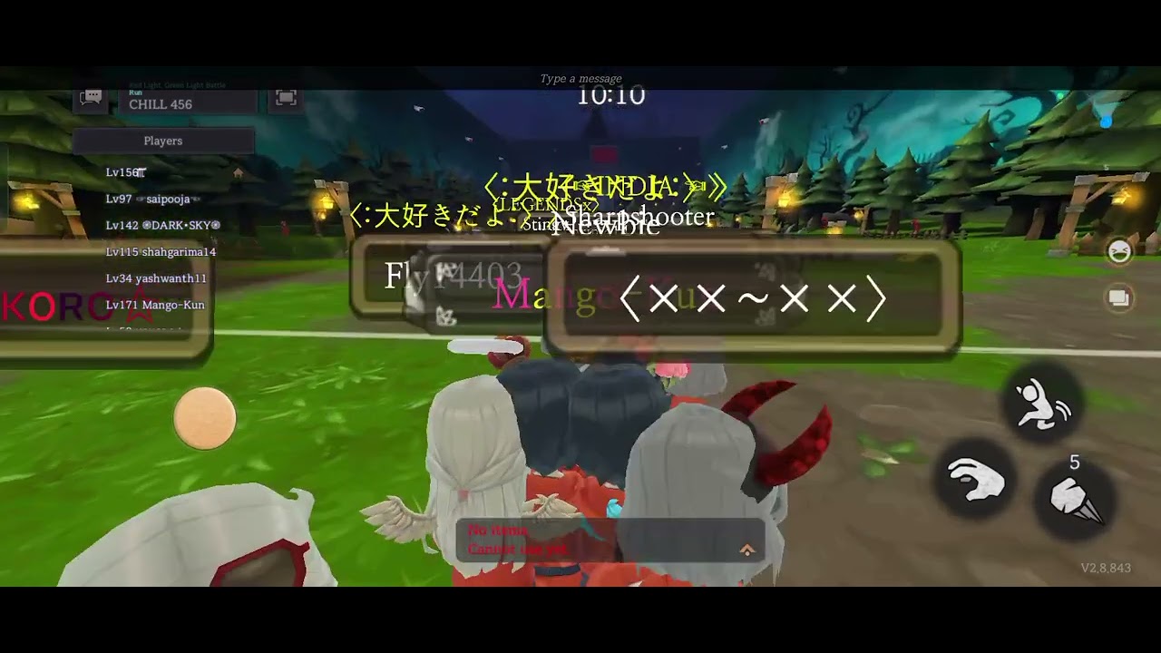 How to play Red Light Green Light Battle Run 