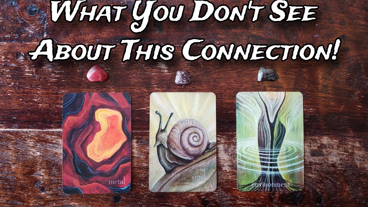 💕👀 What You Don't See About This Connection? 💕😳  Pick A Card Love Reading