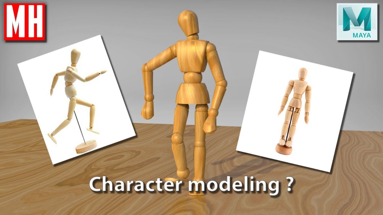 3D Character Modeling ?? ( Part 1 of 4 )