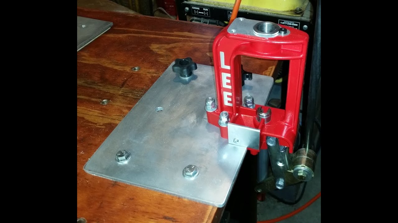 Quick Change Reloading Bench Plate