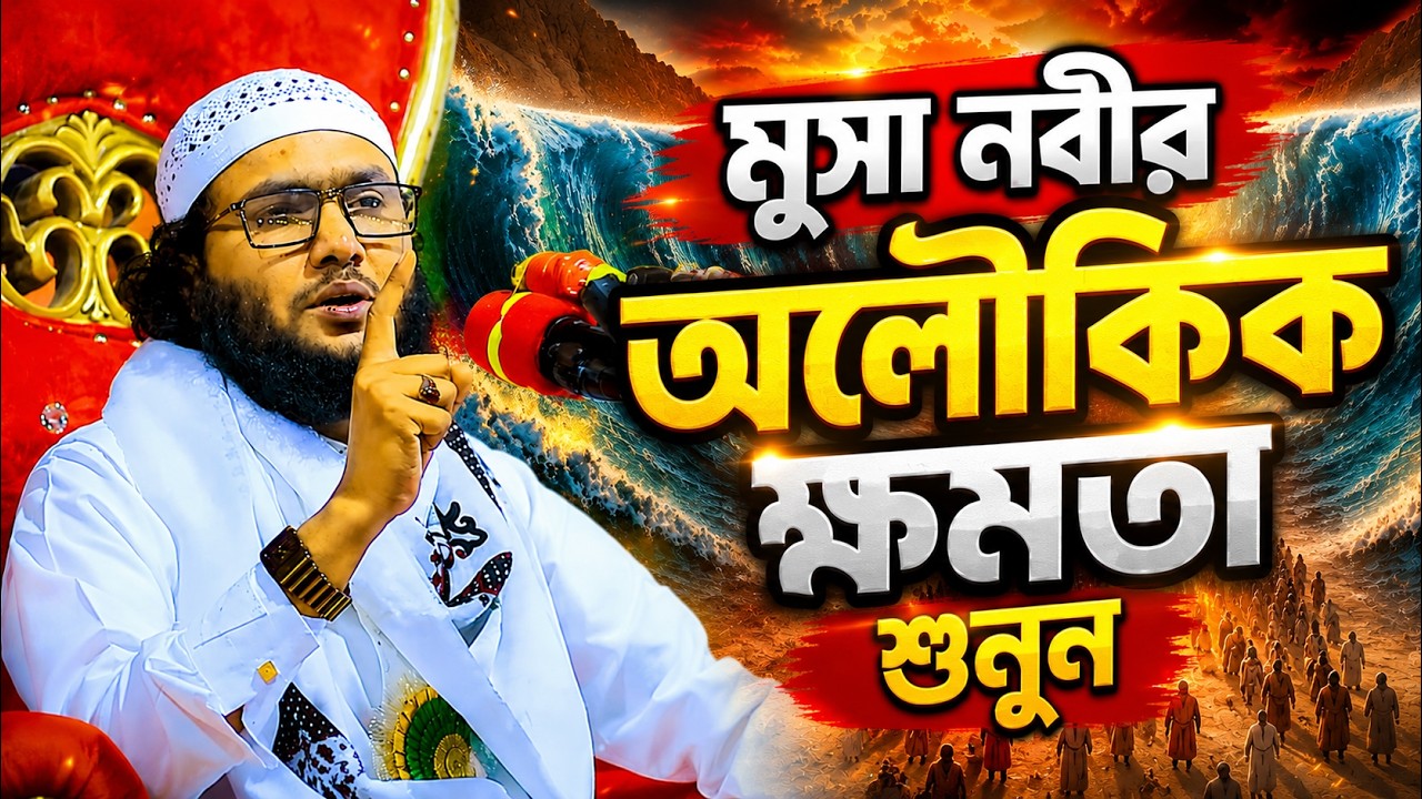 21/9/25,মূসা নবীর ঘটনা,যে মধুর সুরে রাজশাহী জেলা কাঁপালেন,Shuaib Ahmed Asrafi,new waz 2025