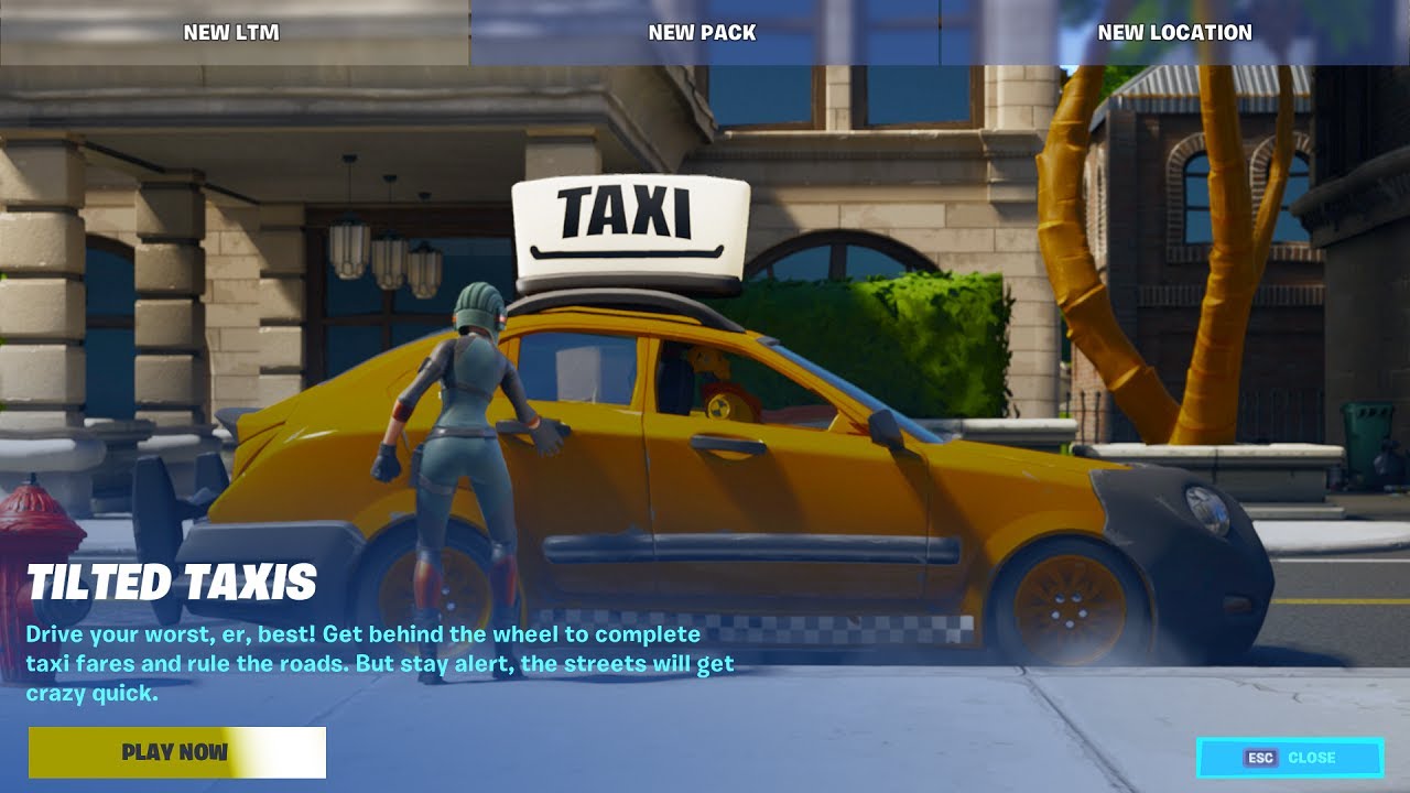HOW TO WIN TILTED TAXIS - Limited Time Mode (Chapter 2 Season 4) | Fortnite