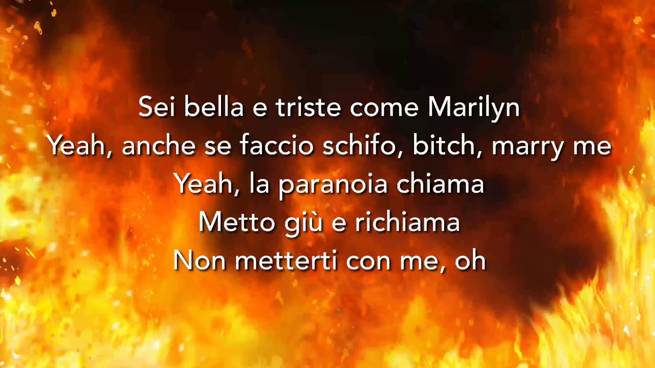 MACHETE, Salmo & Nitro - MARYLEAN ft. Marracash (Testo)