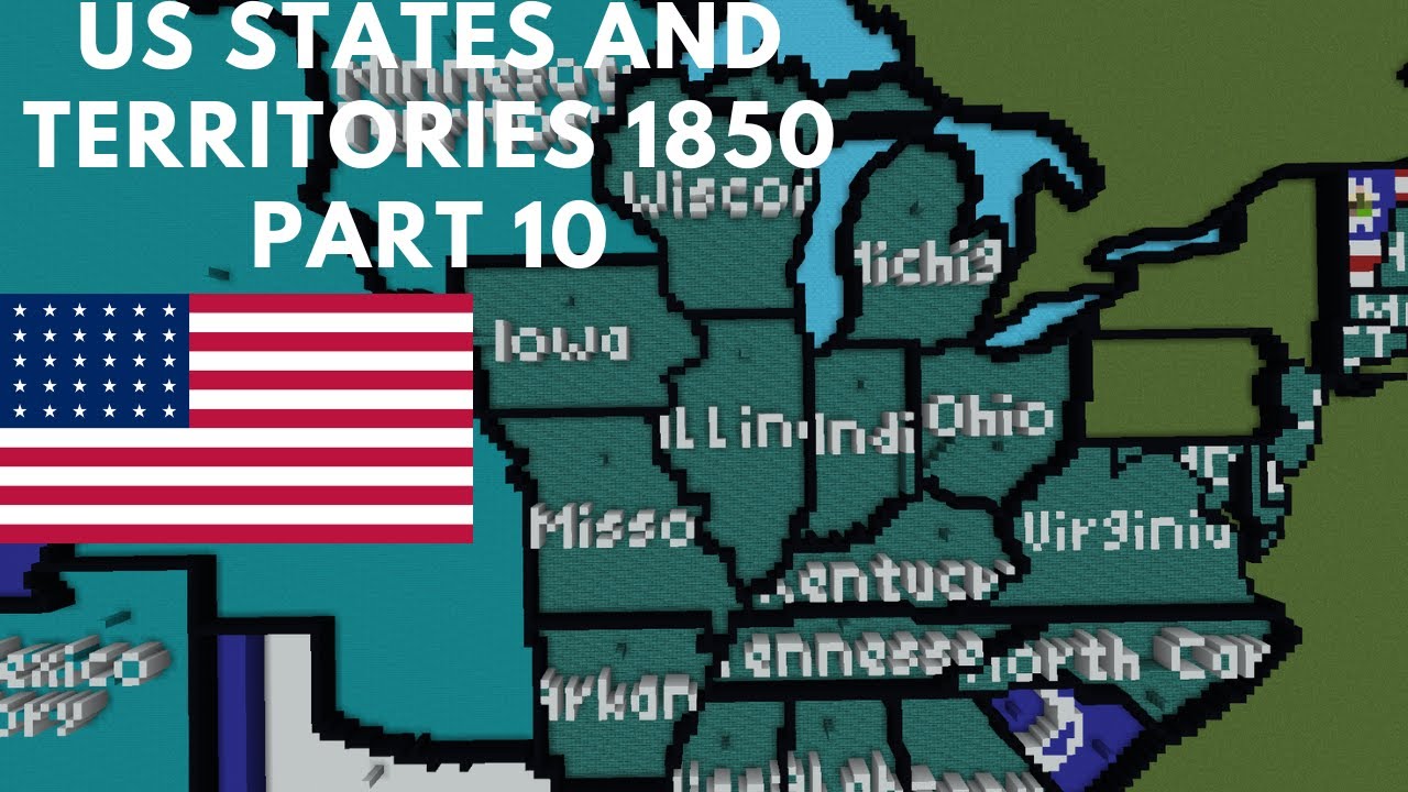 How To Build Indiana, Ohio & Kentucky In Minecraft (1850 US States and Territories) Part 10