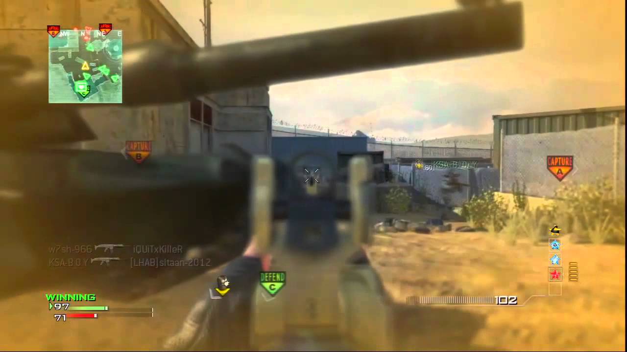 كود 8 مواب على بارتي تخريب #  mw3 M.O.A.B In party