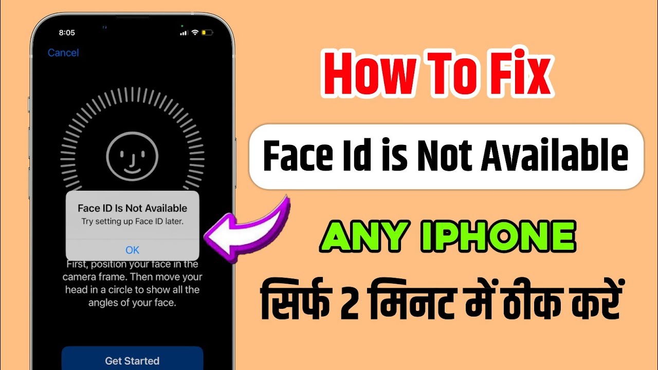 how to fix face id is not available try setting up face id later | iphone face id not available 