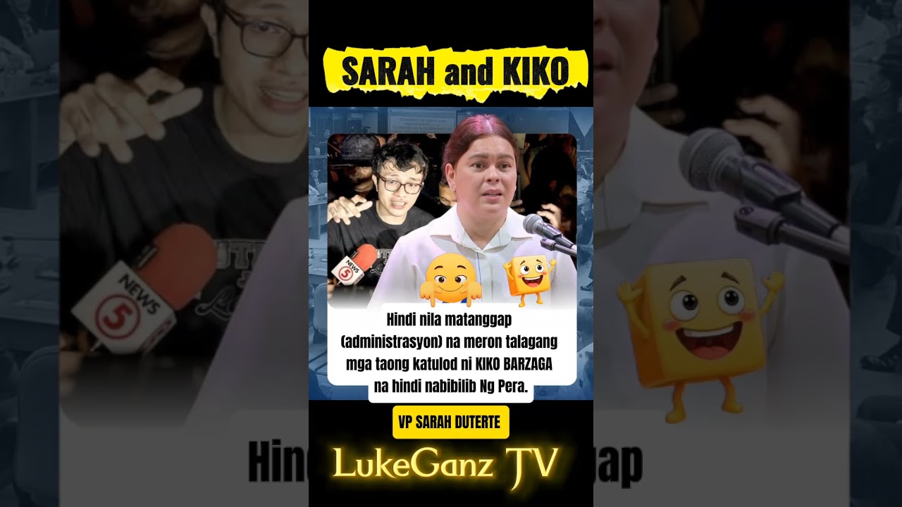 VP SARAH DUMEPENSA KAY KIKO BARZAGA.?? #highlights #news #viral #trending #popular #politics