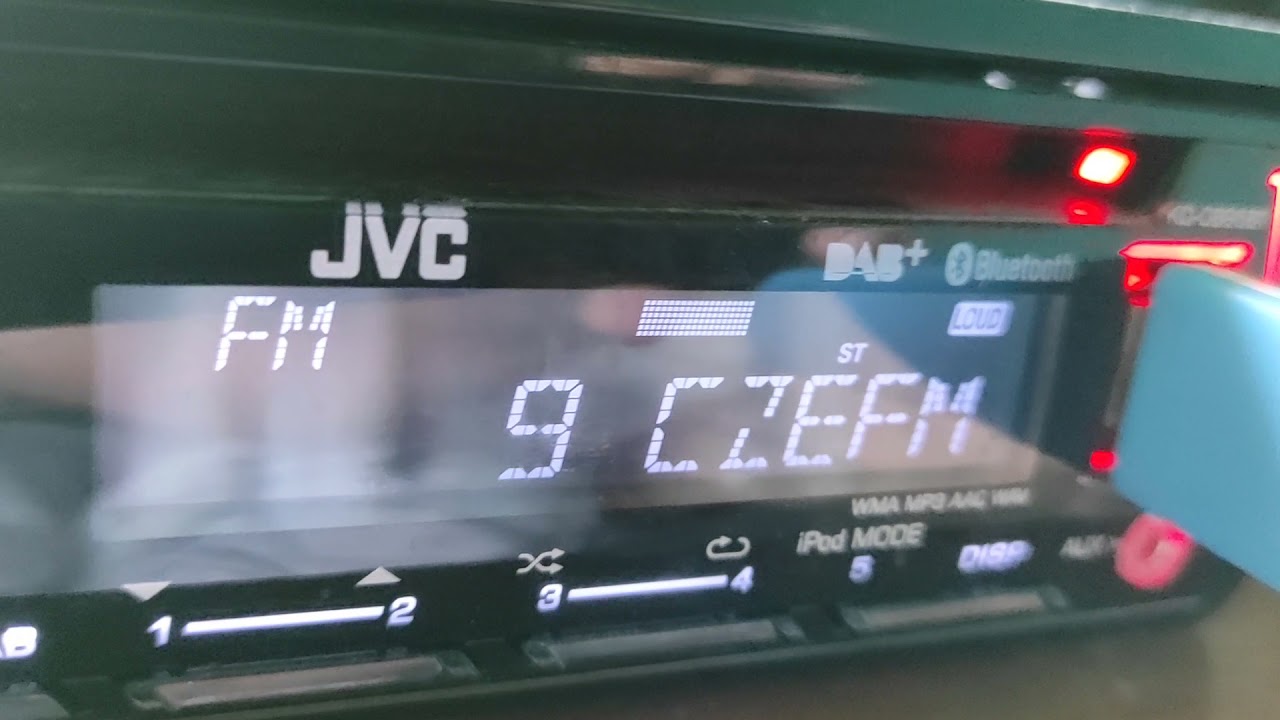 Radio Sochaczew na 94,9 FM z Sochaczew *Komin b. ChZWCh Chemitex* na JVC KD-DB95BT w EZG -17.07.2021