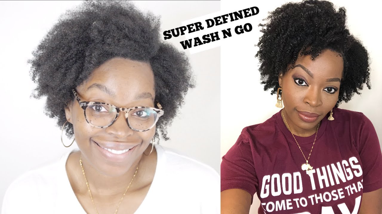 Super Defined Wash N Go that lasts a Week | Short/Medium Type 4 Hair| UPDATED