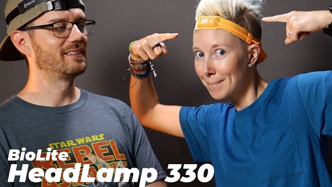 BioLite HeadLamp 330 - No-Bounce + Rechargeable [Review]