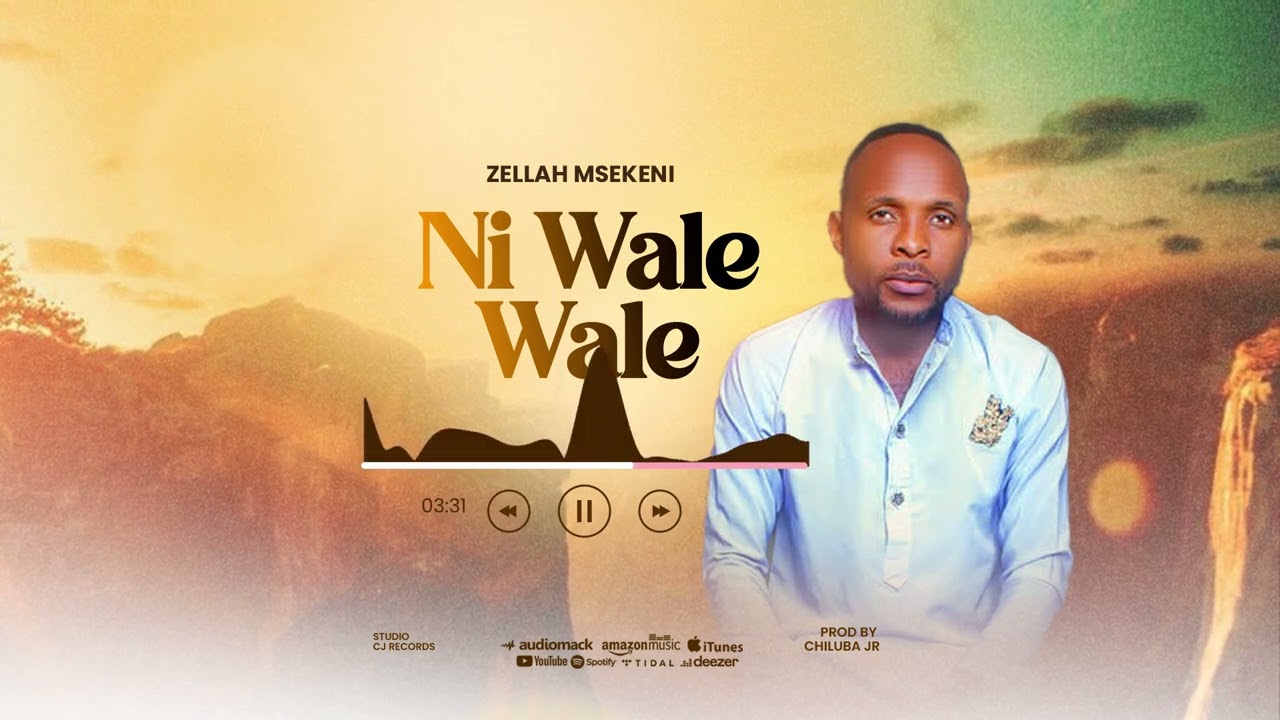 Zellah Msekeni _Ni Wale Wale( Official Music Audio)