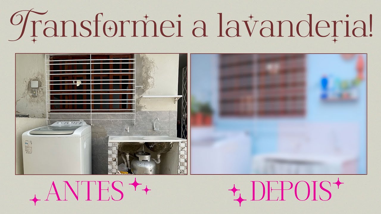Transformei a lavanderia em um dia! (e minha mãe ajudou)