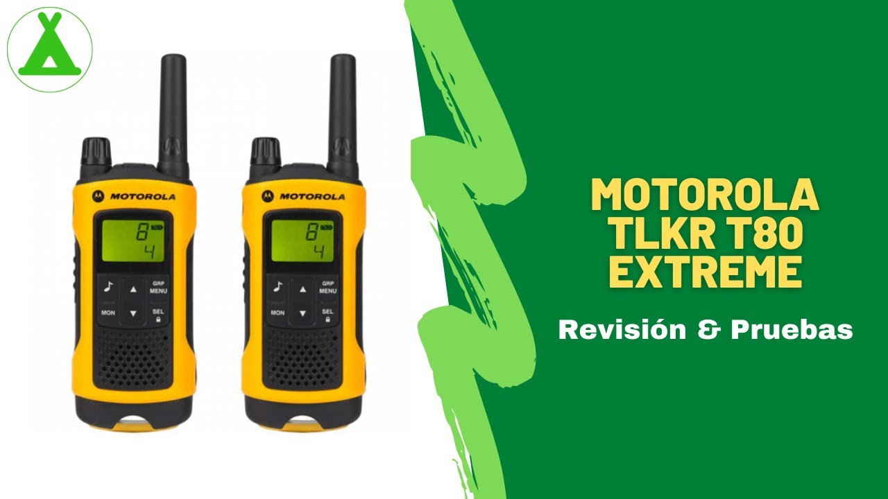 💯 𝗠𝗢𝗧𝗢𝗥𝗢𝗟𝗔 𝗧𝗟𝗞𝗥 𝗧𝟴𝟬 𝗘𝗫𝗧𝗥𝗘𝗠𝗘 🔝 Walkie Talkies Review ***𝐄𝐍 𝐄𝐒𝐏𝐀Ñ𝐎𝐋*** 𝐇𝐃