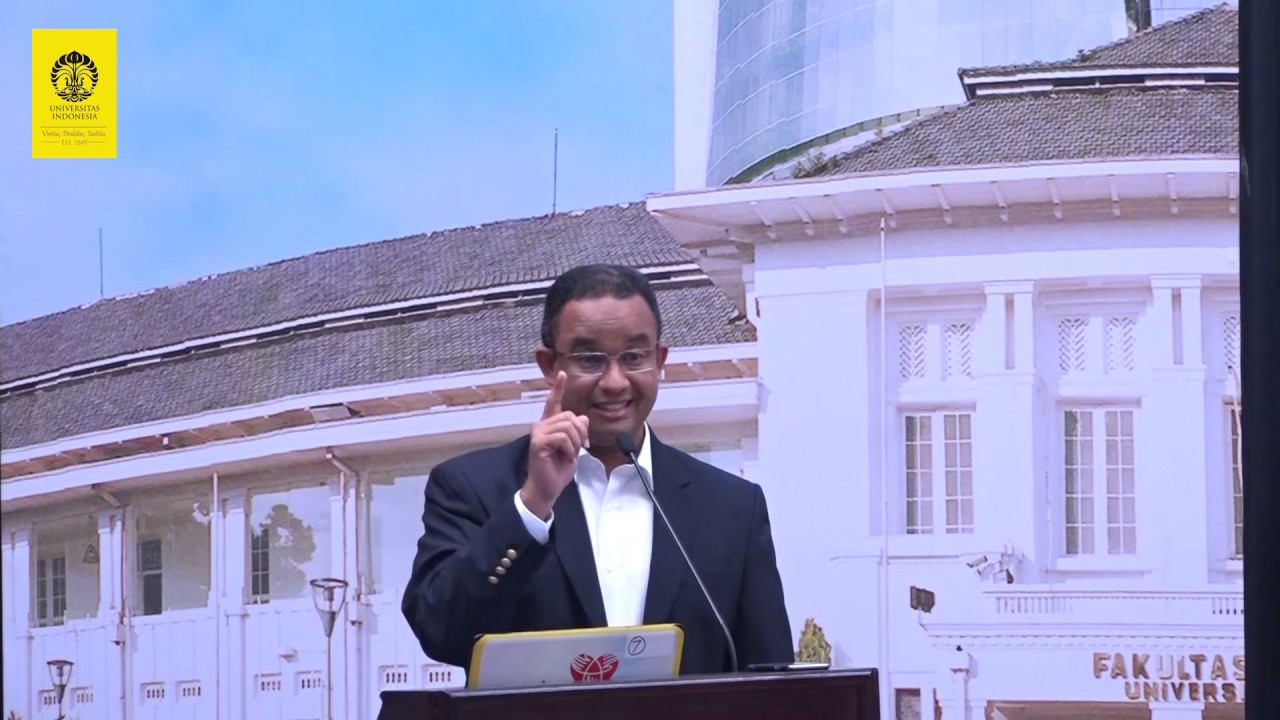 Anies Baswedan, Ph.D |  Character Building on Innovation and Scientific Leadership