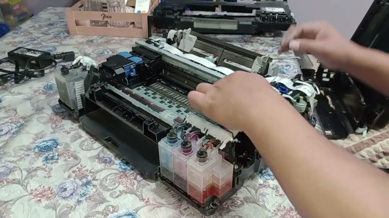 CANON G4110 como desarmar limpiar desmontar abrir destapar reparar arreglar