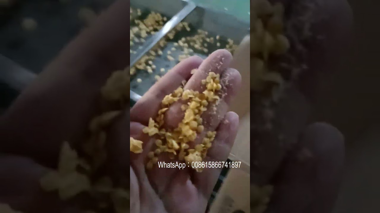 Crispy and puffed grain ball machine equipment 