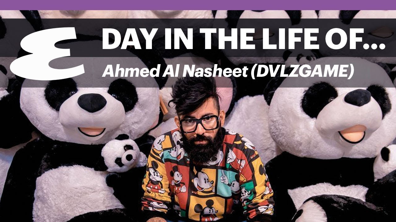 Day in the life of Ahmed Al Nasheet / @DVLZGame