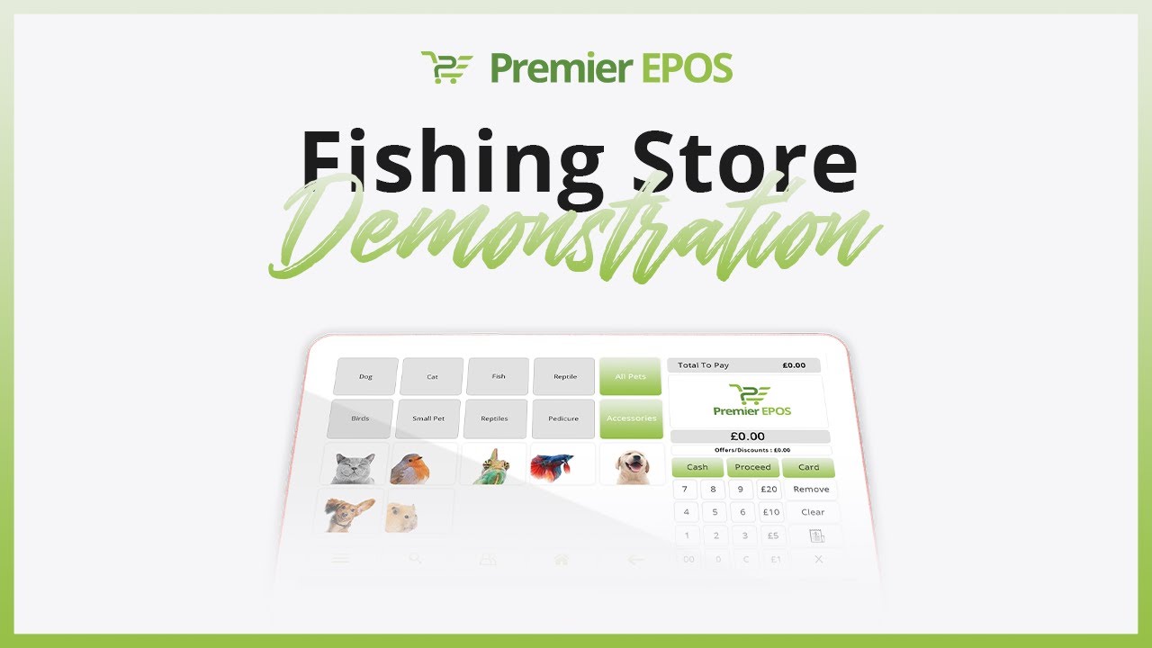 Fishing Store EPOS Demonstration | Premier EPOS