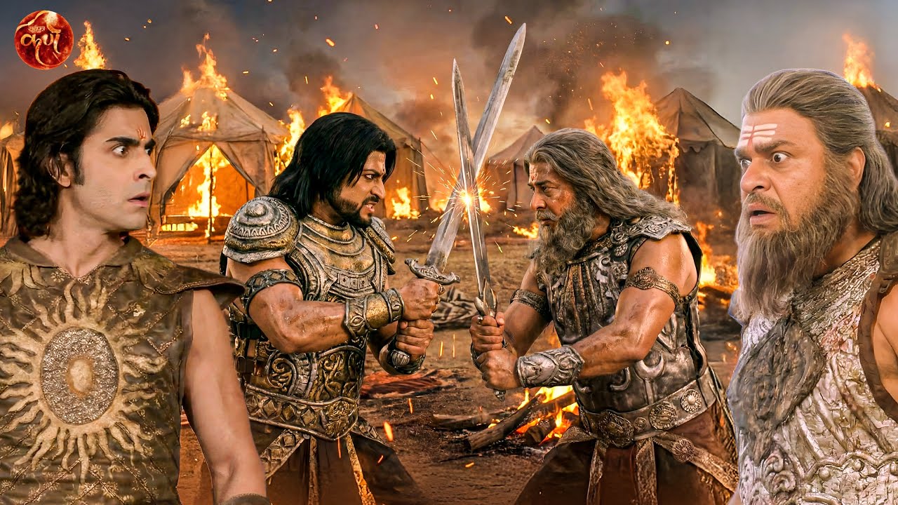 कौरवों में आपसी बहस के कारण दुर्योधन और भीष्म में हुआ भयंकर युद्ध || Suryaputra Karn