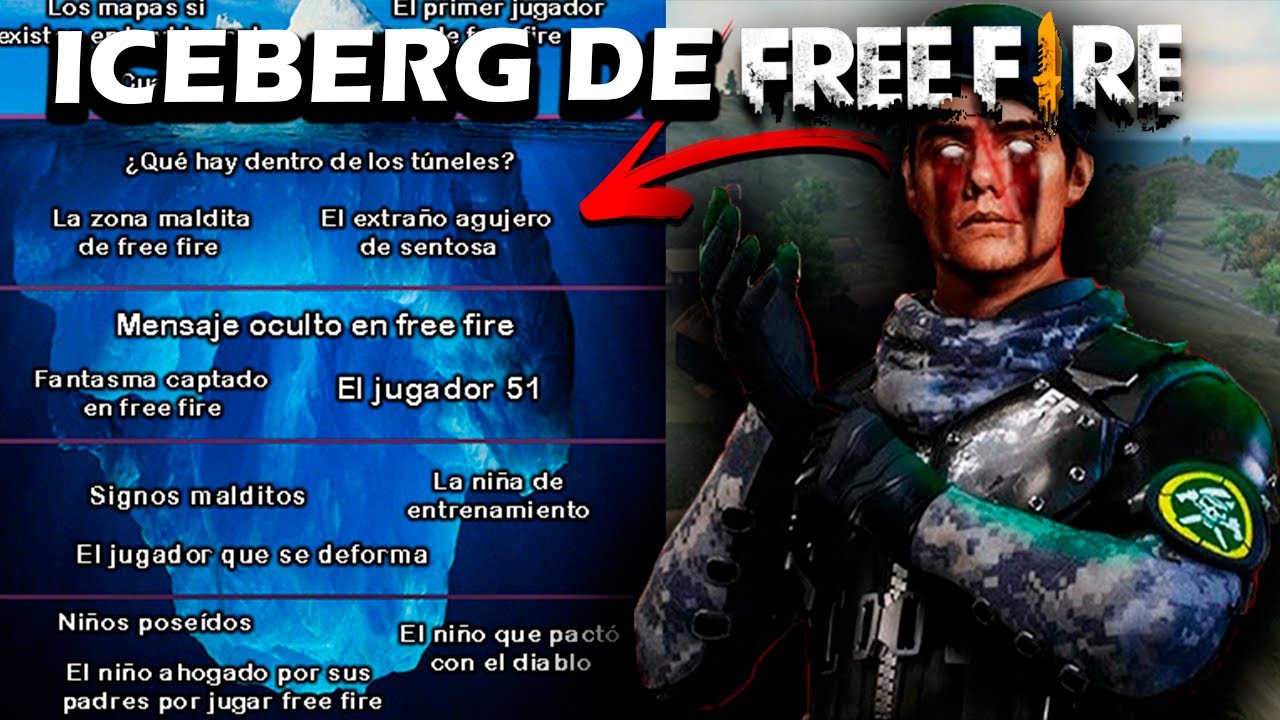 Iceberg Perturbador de Free Fire (misterios de free fire) – Josa Tivi