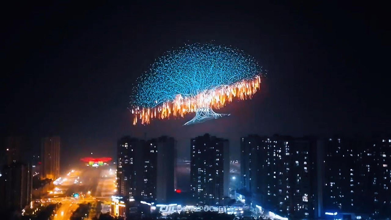 Is This Still Earth?! 16,000 Drone Firework Show — Oct 24–25 in Liuyang, China