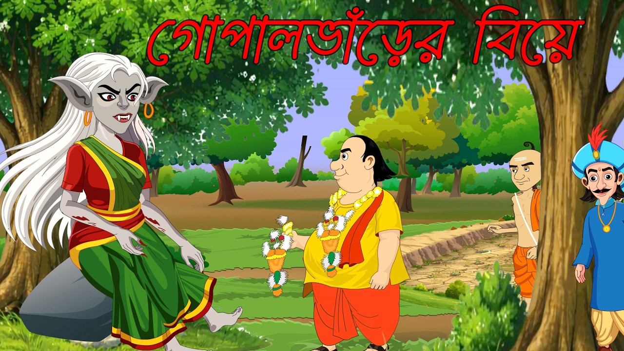 গোপালভাঁড়ের বিয়ে! ডাইনিরকার্টুন!