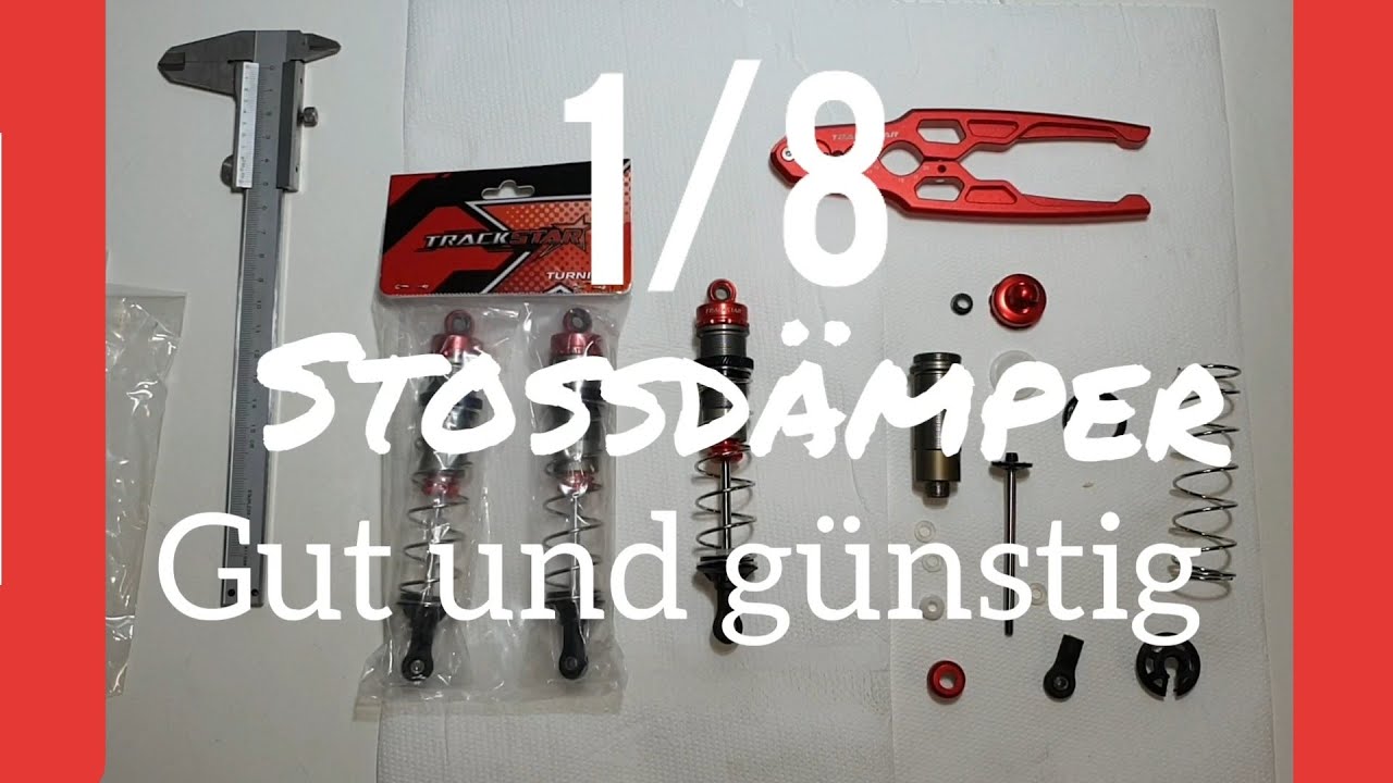 RC Stoßdämpfer 1/8 aufbau befüllen Offroad (Arrma, Tekno, losi, Team magic, Thunder tiger, sworkz, )