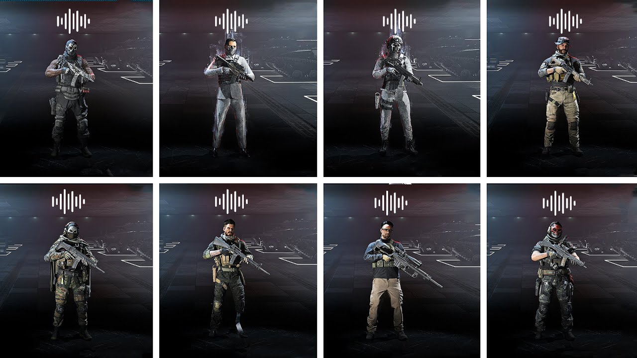 All Character's Voice Line ( Dialogues ) - Call of Duty: Modern Warfare 3
