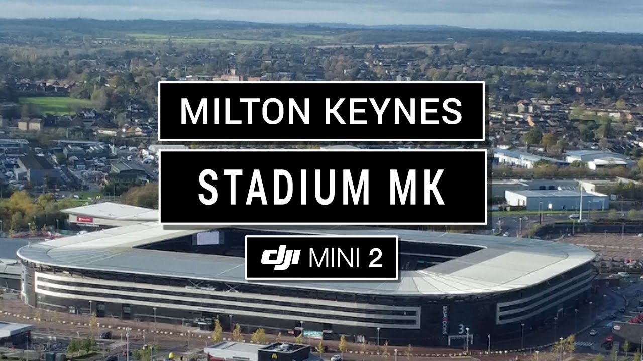 Stadium MK Milton Keynes MK Dons Football Club Grounds - DJI Mini 2 Drone