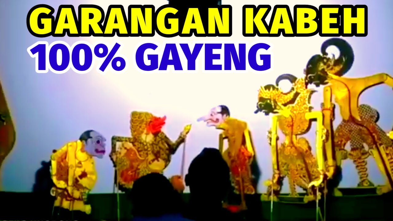 Wayang kulit lucu Dalang Seno Nugroho