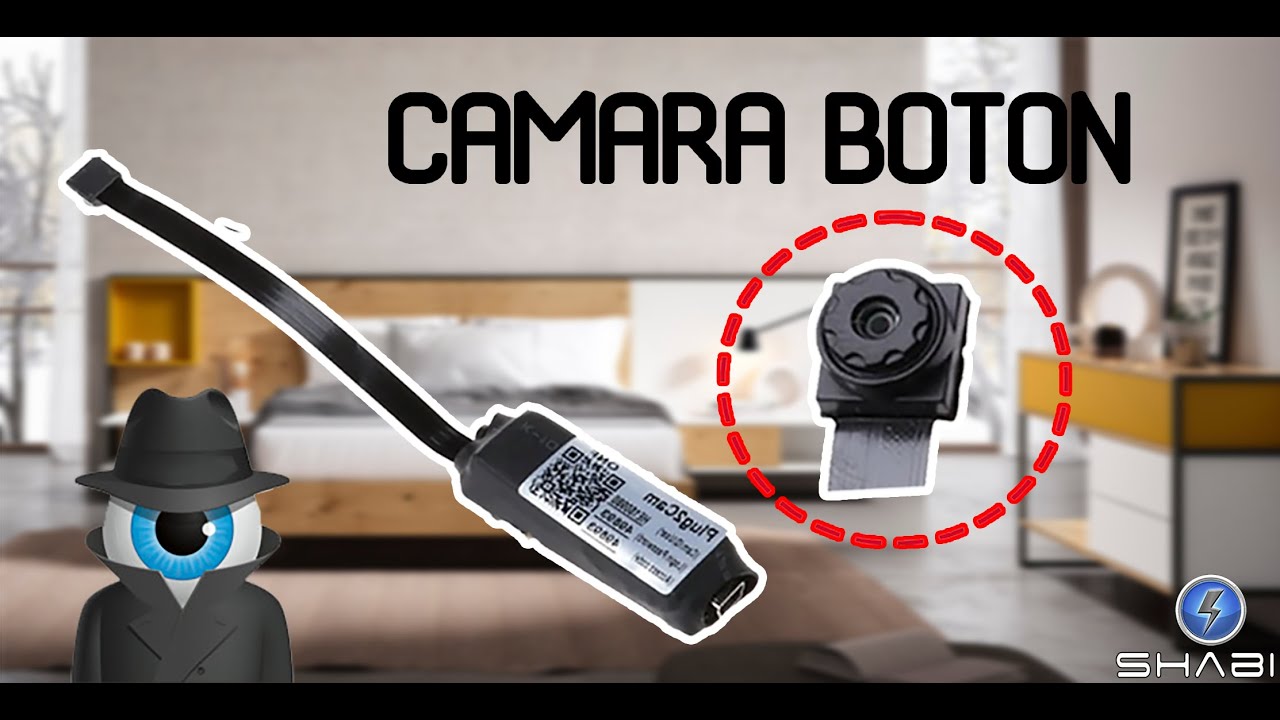 CAMARA ESPIA BOTON