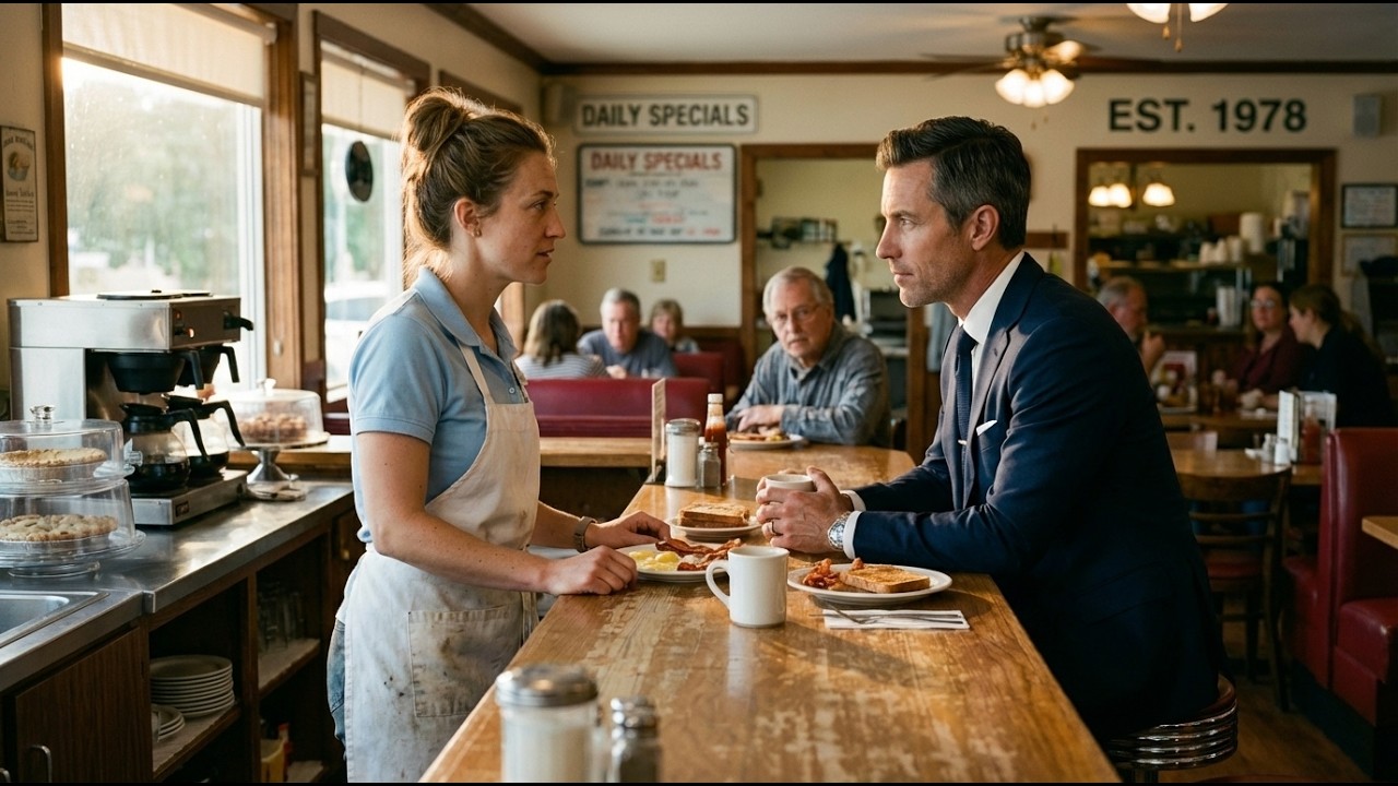 A Billionaire Asked a Small-Town Waitress What Success Means — Her First Sentence Stunned Him