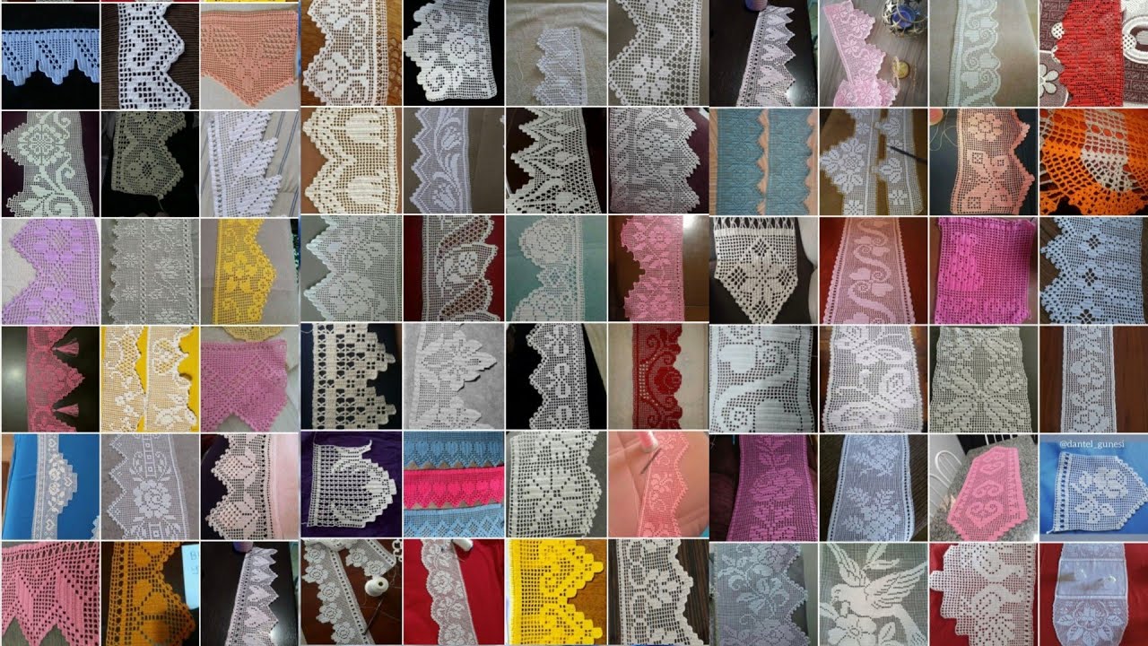 Crochet lace free patterns (100 elegant designs)#crochet #crochetpatterns #crochetfreepattern 