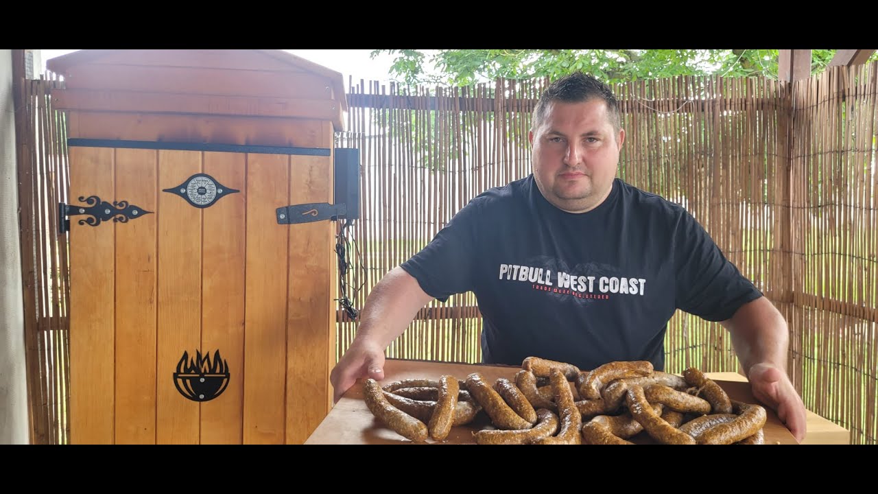 KIEŁBASA RODZINNA GRILLOWO OGNISKOWA CAŁY PROCES OD A DO Z