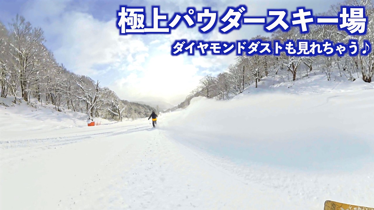 今期最高の極上パウダースノー!!平日でも大盛況のこんなスキー場があったとは!!｜クアリゾート湯舟沢｜めいほうスキー場｜ドライブ｜田舎暮らし｜岐阜県｜4K