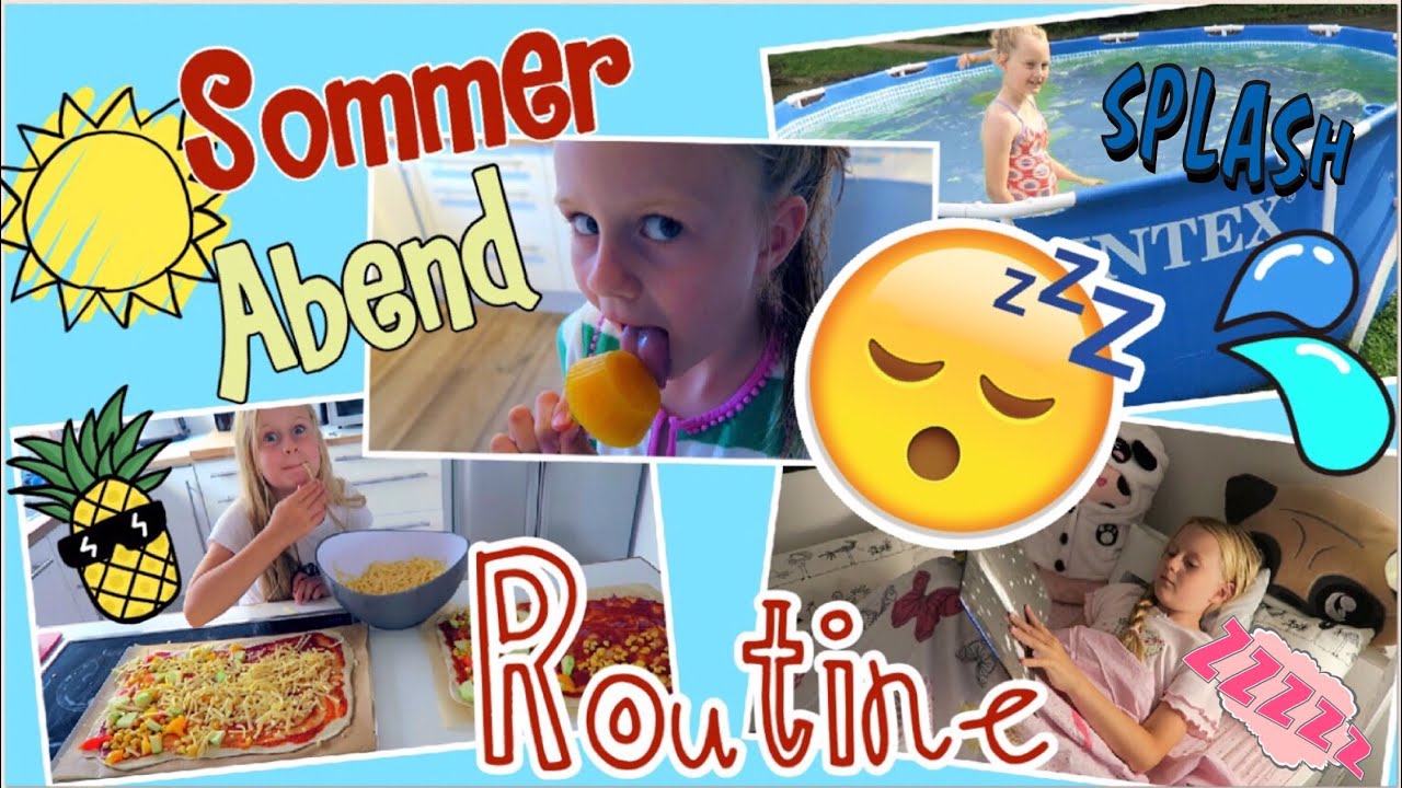 ★die so sehr gew&uuml;nschte ABENDROUTINE ★Sommer 2016★Mavie Noelle Family