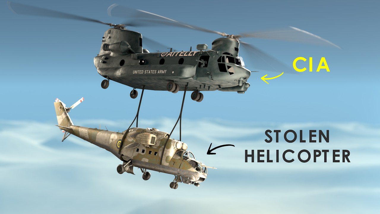 How The CIA Stole A Helicopter?
