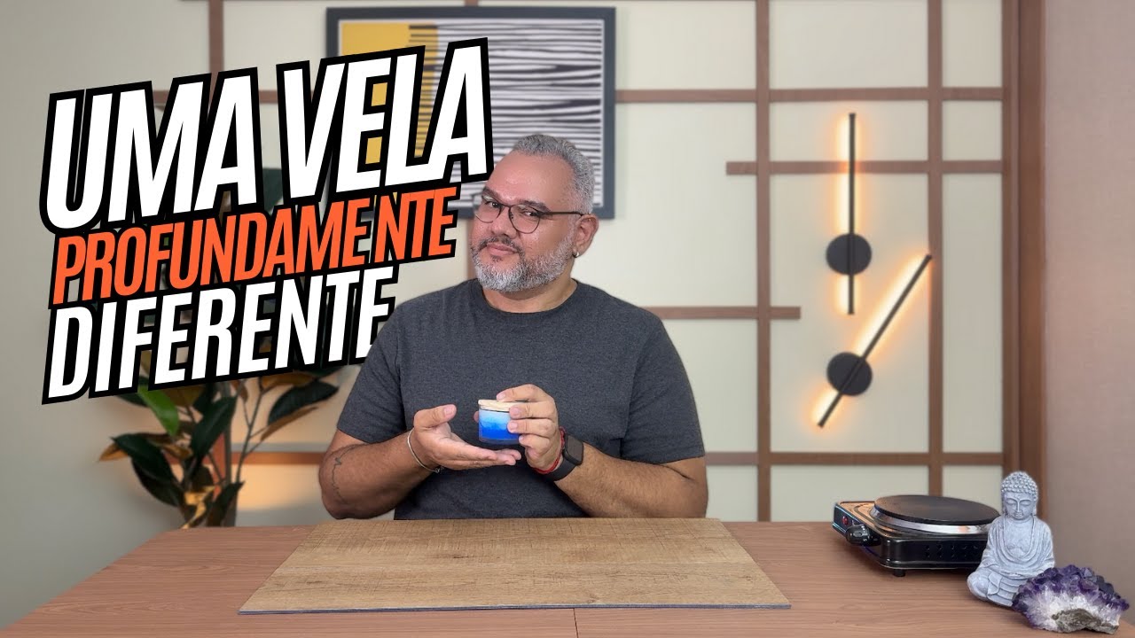 Fazendo uma vela em camadas bem diferente!