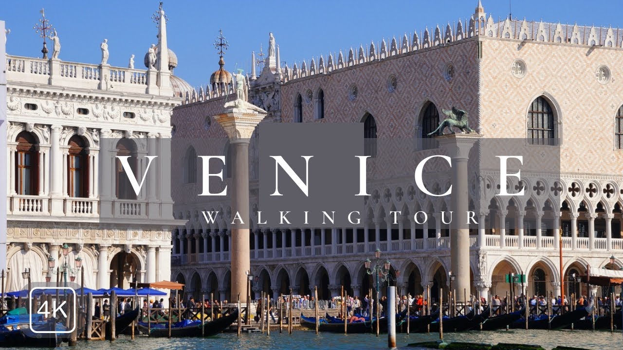 [4K] Venice - San Marco Square & Dodge's Palace 4K Italy 🇮🇹