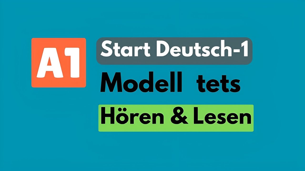 German A1 Listening & Reading Tests | Goethe Start Deutsch Hören & Lesen | 130