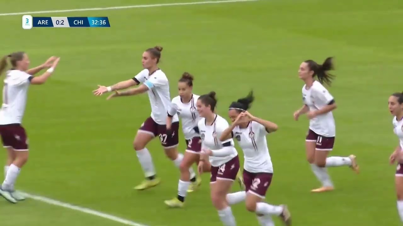 Gli highlights di Arezzo- H&D Chievo Women 1-3| 11a giornata di serie b femminile