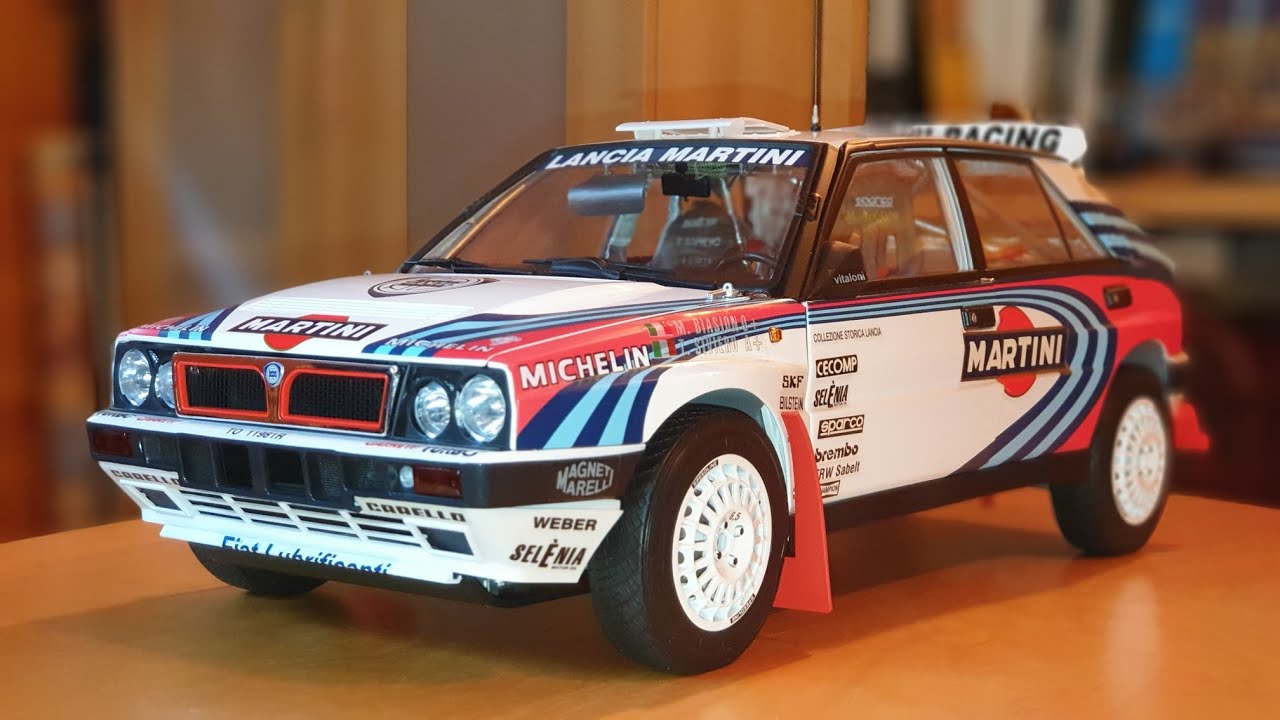 Miki's Biasion Lancia Delta Integrale Group A 1987 scale 1:8
