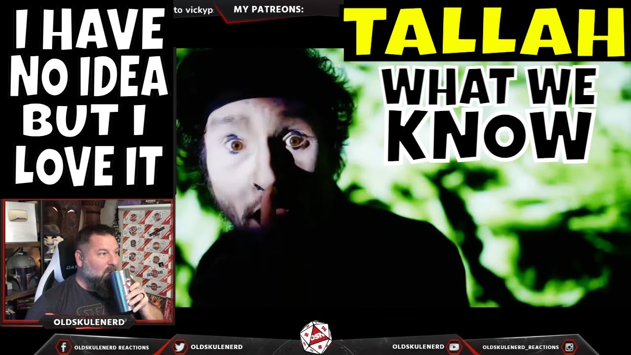 TALLAH  - What we know (Official Video) OLDSKULENERD REACTION |