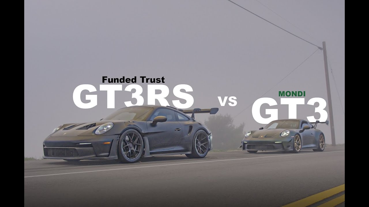 992 GT3RS VS 992 6SPD GT3 ON TRACK