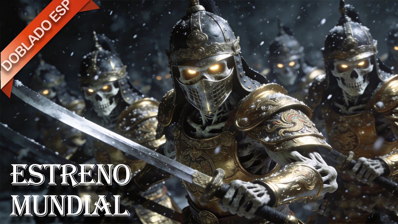 【Doblado al Españo】El ejército de esqueletos, empuñando espadas largas, custodiaba la tumba.
