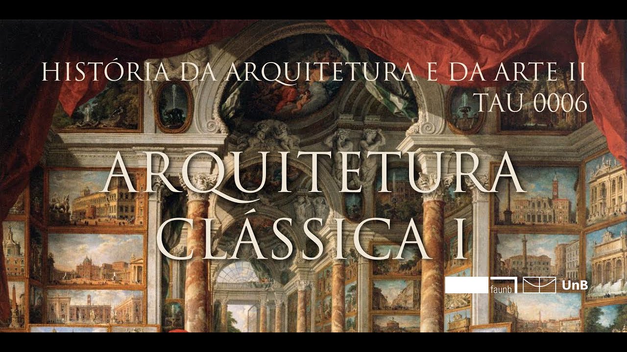 Arquitetura clássica I · Elementos da arquitetura