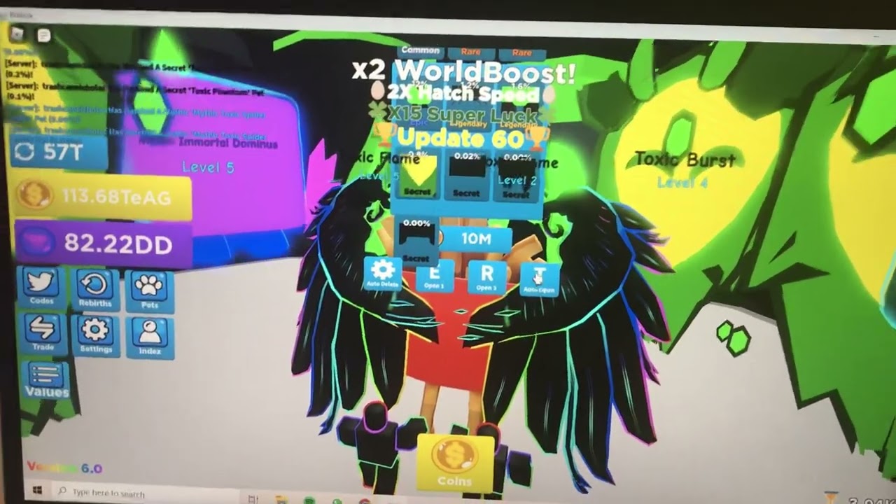 ✅😱 HATCHING A SECRET IN BGS PET HATCHING SIMULATOR?! ✅😱😱